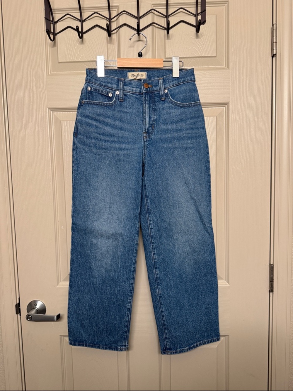 Madewell | Perfect Vintage Wide Leg Crop Jean in 25P